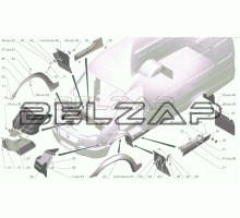 Накладка порога ГАЗ-2705 левая (ОАО ГАЗ)