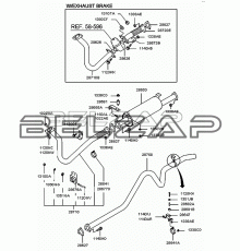 Крепеж HYUNDAI HD65, 72, 78 глушителя OE