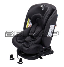 Автокресло детское 0-36кг (0+I-ll-IlI) 0-12лет темно-серое трансформер Isofix Boss, KRES3892, SMART TRAVEL