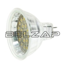 Лампа светодиодная MR16 2W(20W) 220V теплый, LM-0216WW, MEGA LIGHTING