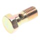 Болт-штуцер М12х1.5х25 мм 2 отверстия, SHBM12x1,5x25, ПОЛИТЕХНИК