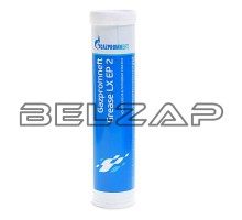 Смазка литиевая высокотемпературная Grease LX EP-2 400г картридж (синяя), 2389906876, GAZPROMNEFT