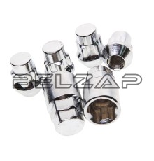 Гайка колеса М12х1.5х32 секретки конус закрытая 2 ключа, 20705SP, LS WHEELS