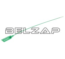 Пломба пластиковая L=320мм номерная (зеленая) REXANT