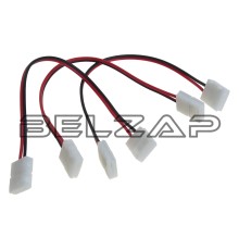 Коннектор для светодиодной ленты (3шт.), LS-CONNECTOR-8MM-D-IP20, ЭРА
