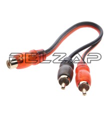 Кабель RCA 1х2 адаптер, EDC-YB210, EDGE