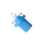 Лампа 12V 1.2W BAX8.5d голубой патрон, 12603CP, PHILIPS