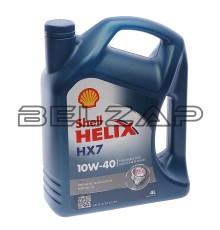 Масло моторное HELIX HX-7 10W40 A3/B4/SP п/синт.4л, 550070333, SHELL