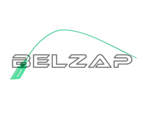Пломба пластиковая L=255мм номерная (зеленая) REXANT