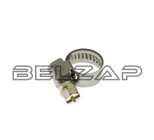 Хомут ленточный 008-012мм (9мм) червячный нержавеющая сталь, JTC-ZN12, JTC
