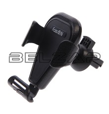 Держатель телефона на дефлектор, H-73 black, FAISON