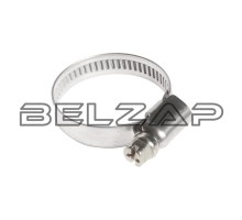 Хомут ленточный 020-032мм (9мм) червячный нержавеющая сталь, JTC-ZN32, JTC