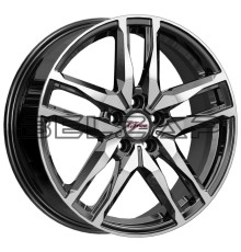 Диск колесный литой CHERY Tiggo OMODA C5 R18 КС-1075 Бомбей Блэк Джек