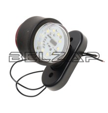Фонарь габаритный красный/белый (бегущий огонь) светодиодный, ОГ-31 н/о LED Бегущий, ЕВРОПЛЮС