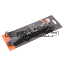 Насос велосипедный алюминиевый с манометром 21x220мм BEE PUMP