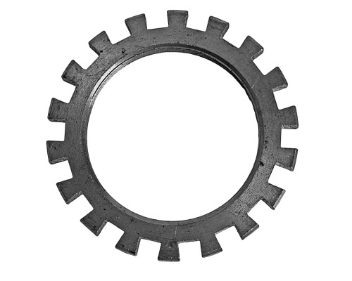 Гайка МАЗ ступицы и оси балансира полуприцепа (АШ)