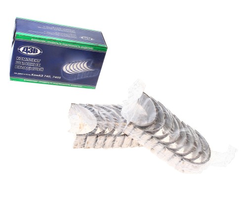 Вкладыши КАМАЗ шатунные Р7 d=78.00 ДЗВ