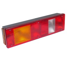 Фонарь задний КАМАЗ, МАЗ, УРАЛ левый с добавочным указателем байонетный разъем (боковой) РУДЕНСК