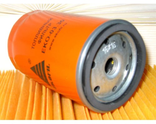 Фильтр топливный КАМАЗ, ПАЗ тонкой очистки (дв.CUMMINS EQB 140-20, 180-20, 210-20) EKOFIL