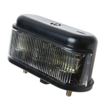 Фонарь освещения знака номерного КАМАЗ, КРАЗ, МАЗ, УРАЛ 24V пластик ОСВАР