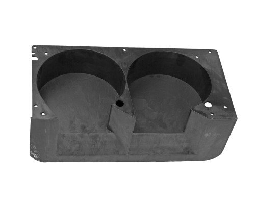 Корпус МАЗ отопителя нижний (ОЗАА)