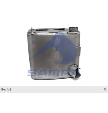Глушитель MAN с катализатором (ЕВРО-5) SAMPA