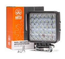 Фара рабочего света квадратная 110х140х65 90Вт 30 светодиодов направленный свет AVTOELECTRICA