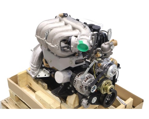 Двигатель УМЗ-42164 ГАЗ-3302 Бизнес, ЕВРО-4, под ГУР без компенсаторов (чугунный блок) (ОАО УМЗ) №