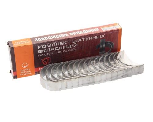 Вкладыши КАМАЗ шатунные Р2 ЕВРО-3, 4, 8 ДАЙДО МЕТАЛЛ РУСЬ