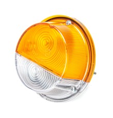 Указатель поворота ГАЗ, ЗИЛ, УАЗ передний белый 12V металл AVTOELECTRICA