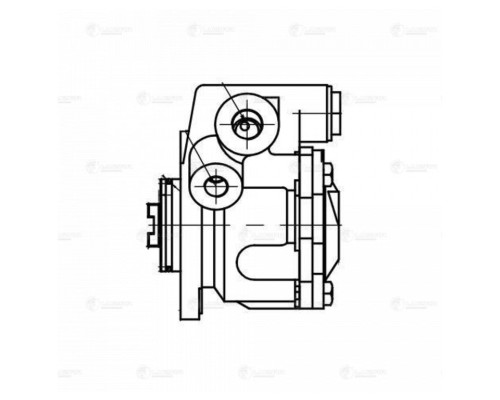 Насос гидроусилителя КАМАЗ-6520 дв.CUMMINS LUZAR
