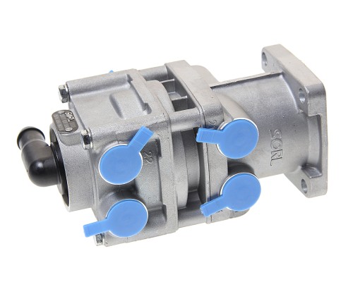 Кран МАЗ, КАМАЗ, MERCEDES тормозной главный 2-х секционный SORL