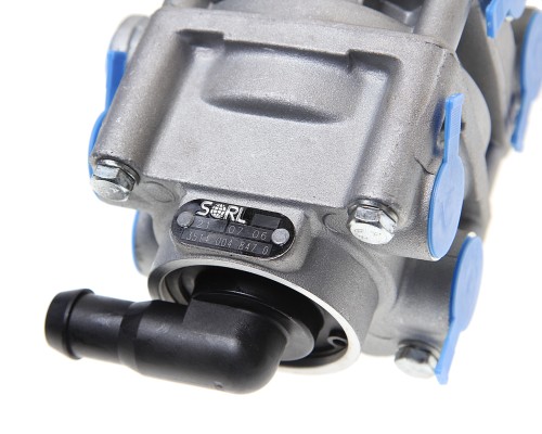 Кран МАЗ, КАМАЗ, MERCEDES тормозной главный 2-х секционный SORL