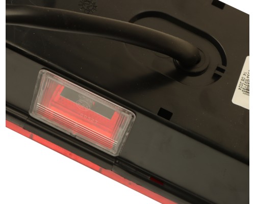 Фонарь задний КАМАЗ, МАЗ, УРАЛ левый со жгутом (вилка СЦАЗ) и боковым габ.фонарем (без лампы) РУДЕНСК