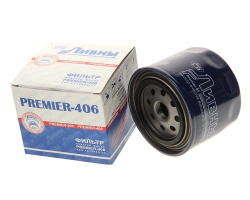 Фильтр масляный ГАЗ-3110, 3302 (дв.ЗМЗ-406) в корпусе Ливны