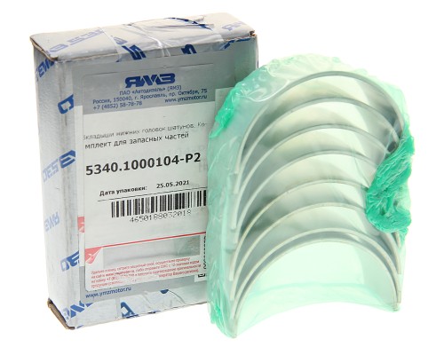 Вкладыши ЯМЗ-534 шатунные d+0.25 АВТОДИЗЕЛЬ