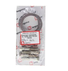 Прокладка ГАЗ, УАЗ трубы приемной комплект (прокл., болты, гайки, шайбы) КВАДРАТИС