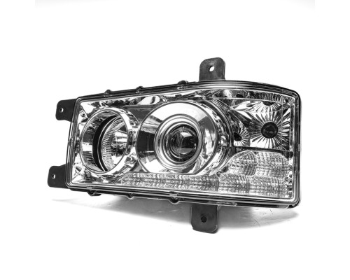 Фара блок КАМАЗ-6520, 6511, 4308 левая (8 светодиодов) LED AVTOELECTRICA