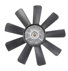 Вентилятор ГАЗ-3308 Садко с муфтой в сборе (9 лопастей) PRAVT