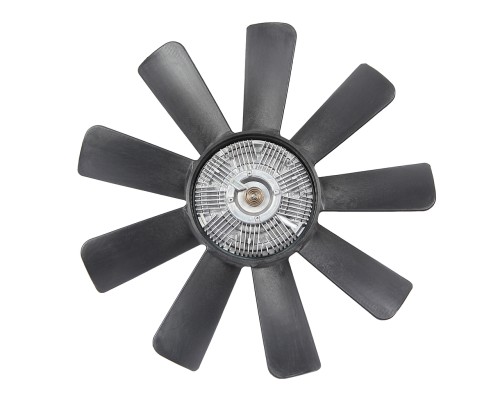 Вентилятор ГАЗ-3308 Садко с муфтой в сборе (9 лопастей) PRAVT