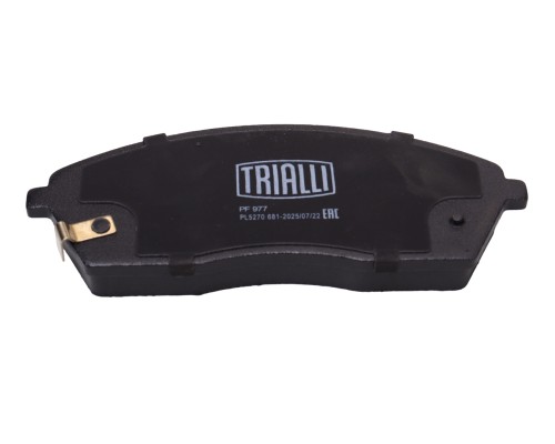 Колодки тормозные JAC Sunray SOLLERS Atlant (2.7D) пeредние (4шт.) TRIALLI