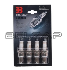 Свеча зажигания ВАЗ-2101,2106 АИ-92 (блистер) комплект 4шт., F01H7B0026, ЗАЗС