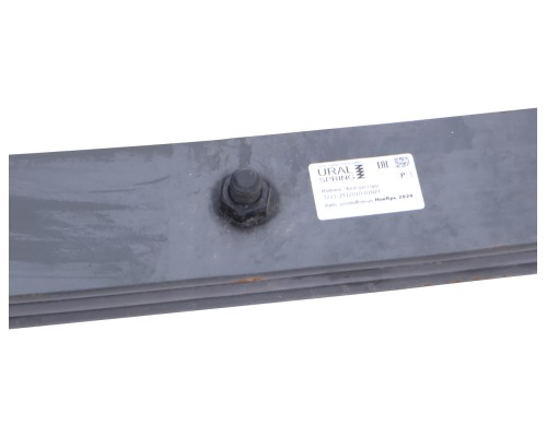 Рессора ГАЗ-3221, 3302, 2705 задняя (3 листа) с хомутами под загиб с с/б L=1566мм НПФ РЕССОРА