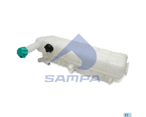 Бачок расширительный КАМАЗ-5490 MERCEDES Axor 2 системы охлаждения SAMPA