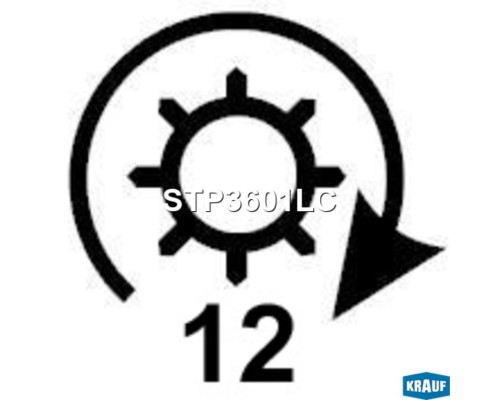 Стартер КАМАЗ, ПАЗ, КАВЗ дв.CUMMINS EQB 180-20, 210 24В z=12 6.0кВт KRAUF