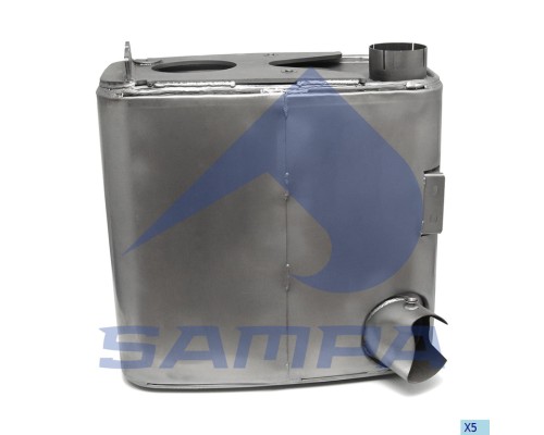 Глушитель MAN с катализатором (ЕВРО-5) SAMPA