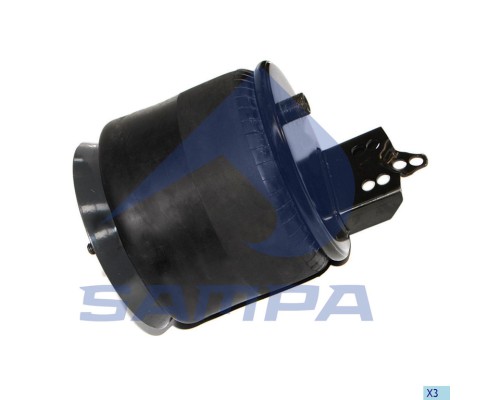 Пневморессора VOLVO (металлический стакан) SAMPA