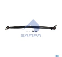 Тяга рулевая DAF XF95 продольная L=991мм SAMPA