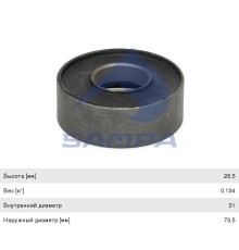 Втулка DAF CF65, 75, 85 стабилизатора кабины (31x73.5x26мм) SAMPA
