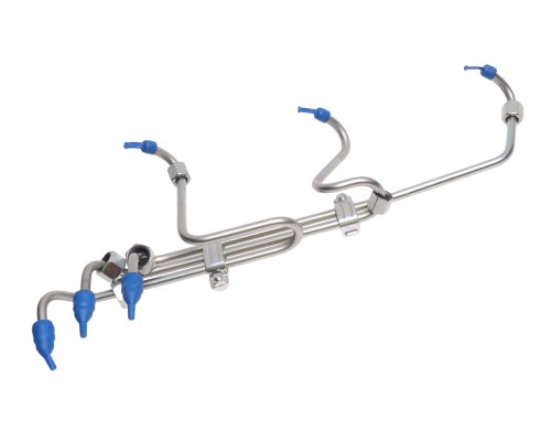 Трубка ЯМЗ-650.10 высокого давления передняя в СБ АВТОДИЗЕЛЬ